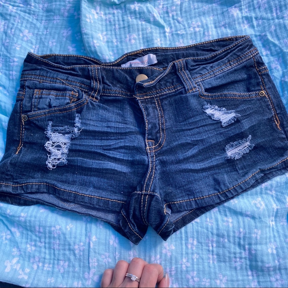 Distressed Shorts